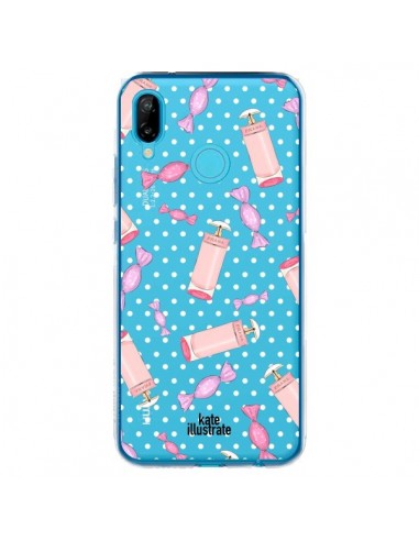 Coque Huawei P20 Lite Candy Bonbons Transparente - kateillustrate