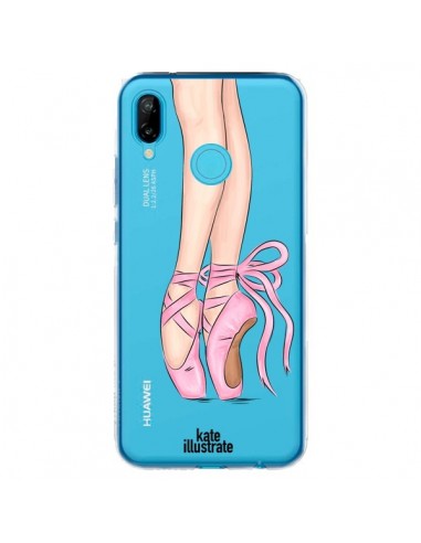 Coque Huawei P20 Lite Ballerina Ballerine Danse Transparente - kateillustrate