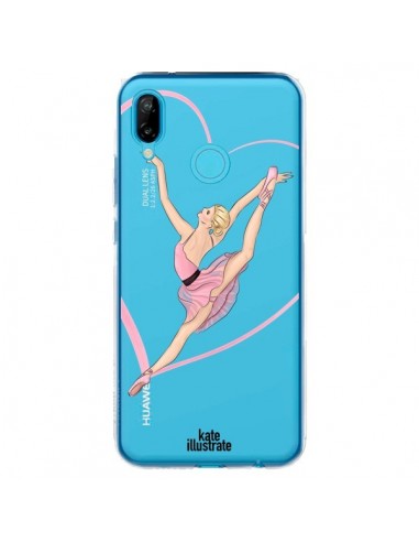 Coque Huawei P20 Lite Ballerina Jump In The Air Ballerine Danseuse Transparente - kateillustrate