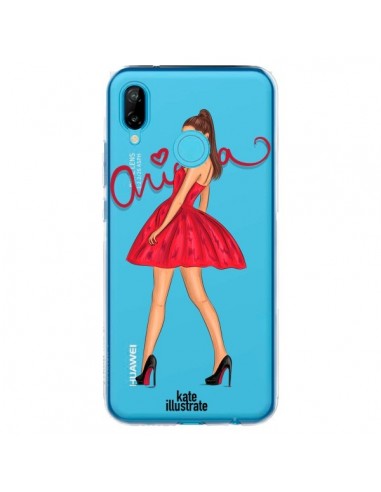 Coque Huawei P20 Lite Ariana Grande Chanteuse Singer Transparente - kateillustrate