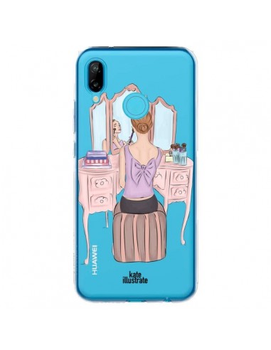 Coque Huawei P20 Lite Vanity Coiffeuse Make Up Transparente - kateillustrate