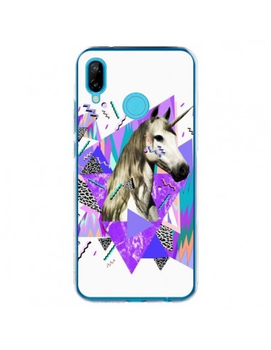 Coque Huawei P20 Lite Licorne Unicorn Azteque - Kris Tate