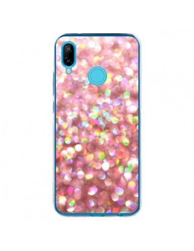 Coque Huawei P20 Lite Paillettes Pinkalicious - Lisa Argyropoulos