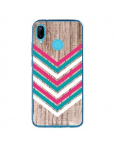 Coque Huawei P20 Lite Tribal Aztèque Bois Wood Flèche...