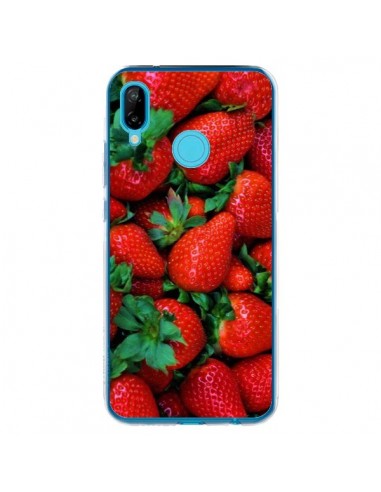 Coque Huawei P20 Lite Fraise Strawberry Fruit - Laetitia