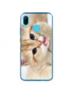 Coque Huawei P20 Lite Chat Cat Tongue - Laetitia