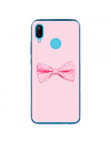 Coque Huawei P20 Lite Noeud Papillon Rose Girly Bow Tie - Laetitia