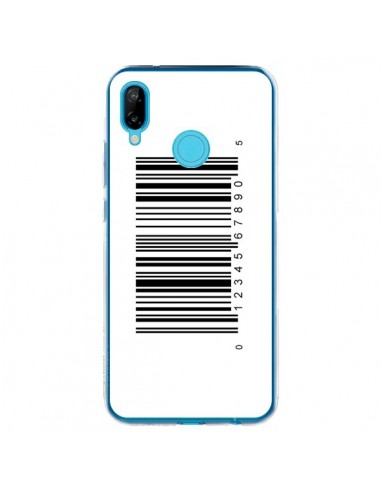 Coque Huawei P20 Lite Code Barres Noir - Laetitia