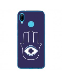 Coque Huawei P20 Lite Main de Fatma Oeil Bleu - Laetitia