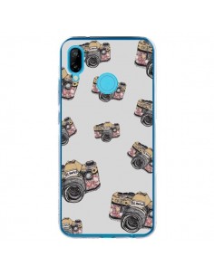 Coque Huawei P20 Lite Appareil photo vintage Rose - Laetitia
