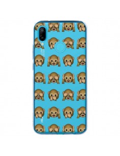 Coque Huawei P20 Lite Singe Monkey Emoticone Emoji...