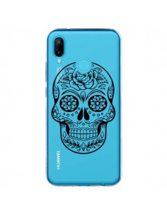 Coque Huawei P20 Lite Tête de Mort Mexicaine Noir...
