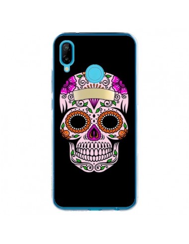 Coque Huawei P20 Lite Tête de Mort Mexicaine Multicolore - Laetitia