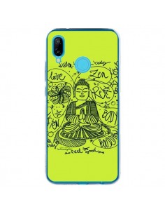 Coque Huawei P20 Lite Buddha Listen to your body Love Zen...