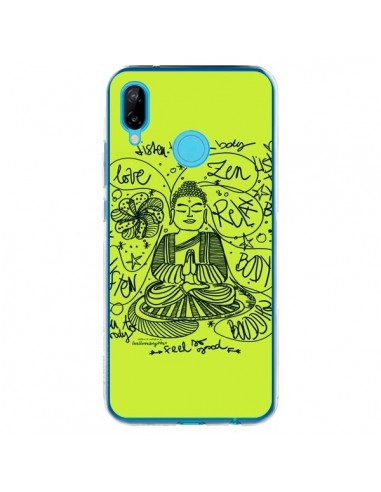 Coque Huawei P20 Lite Buddha Listen to your body Love Zen Relax - Leellouebrigitte