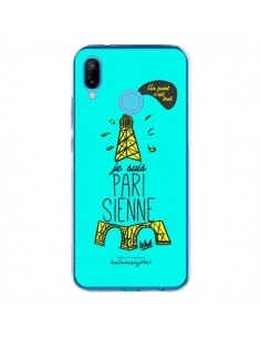 Coque Huawei P20 Lite Je suis Parisienne La Tour Eiffel...