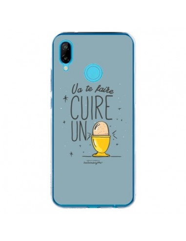 Coque Huawei P20 Lite Va te faire cuir un oeuf gris - Leellouebrigitte