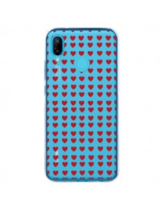 Coque Huawei P20 Lite Coeurs Heart Love Amour Red...