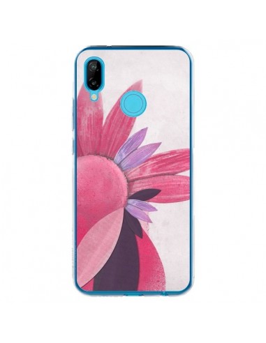 Coque Huawei P20 Lite Flowers Fleurs Roses - Lassana