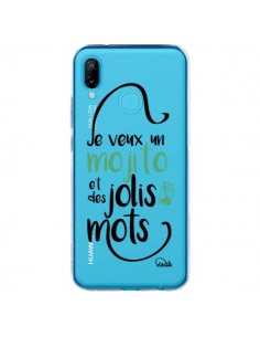 Coque Huawei P20 Lite Je veux un mojito et des jolis mots...