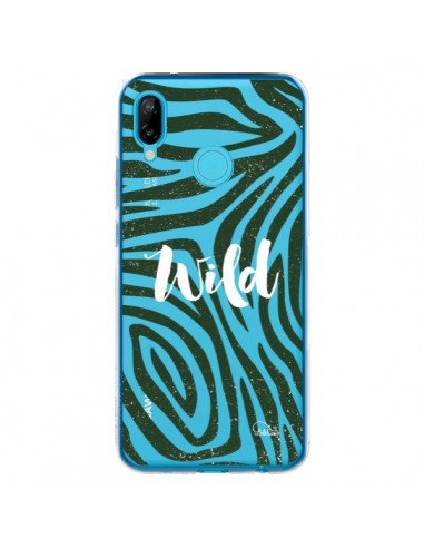 Coque Huawei P20 Lite Wild Zebre Jungle Transparente - Lolo Santo