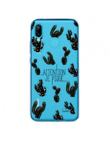 Coque Huawei P20 Lite Cactus Je Pique Transparente - Lolo Santo