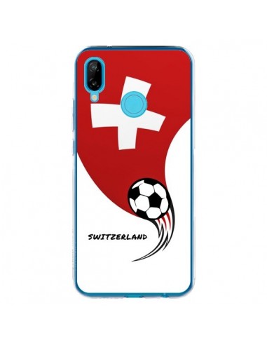 Coque Huawei P20 Lite Equipe Suisse Switzerland Football - Madotta