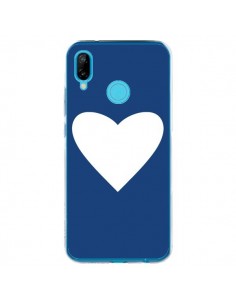 Coque Huawei P20 Lite Coeur Navy Blue Heart - Mary Nesrala
