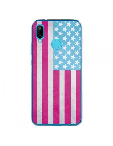 Coque Huawei P20 Lite Drapeau USA Vintage - Mary Nesrala