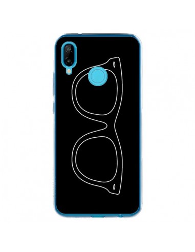 Coque Huawei P20 Lite Lunettes Noires - Mary Nesrala