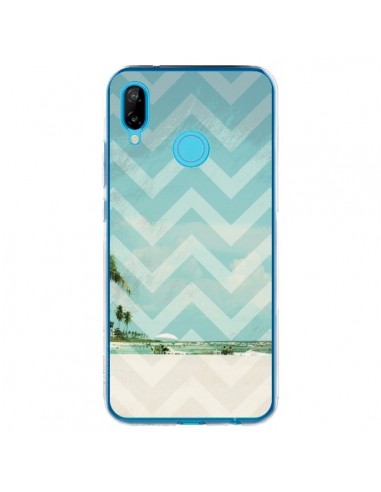 Coque Huawei P20 Lite Chevron Beach Dreams Triangle Azteque - Mary Nesrala