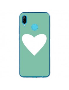 Coque Huawei P20 Lite Coeur Mint Vert - Mary Nesrala