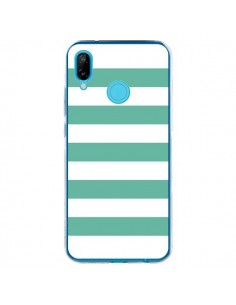 Coque Huawei P20 Lite Bandes Mint Vert - Mary Nesrala