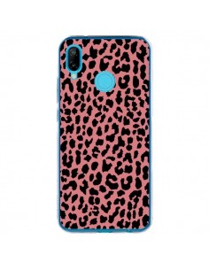 Coque Huawei P20 Lite Leopard Corail Neon - Mary Nesrala
