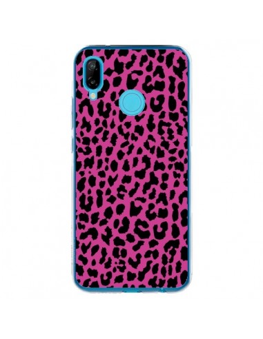 Coque Huawei P20 Lite Leopard Rose Pink Neon - Mary Nesrala