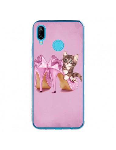 Coque Huawei P20 Lite Chaton Chat Kitten Chaussure Shoes - Maryline Cazenave