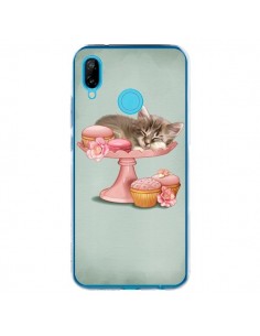 Coque Huawei P20 Lite Chaton Chat Kitten Cookies Cupcake...