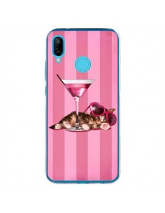 Coque Huawei P20 Lite Chaton Chat Kitten Cocktail...