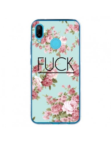 Coque Huawei P20 Lite Fuck Fleurs - Maryline Cazenave