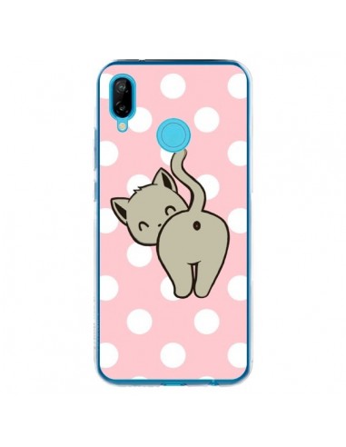 Coque Huawei P20 Lite Chat Chaton Pois - Maryline Cazenave