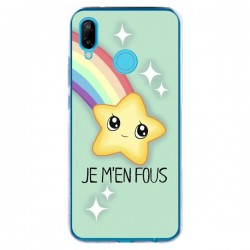Coque Huawei P20 Lite Etoile Je m'en fous - Maryline...