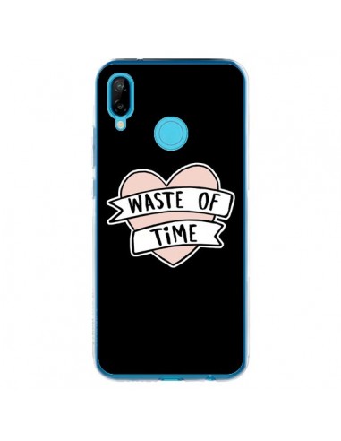 Coque Huawei P20 Lite Waste of Time Coeur - Maryline Cazenave