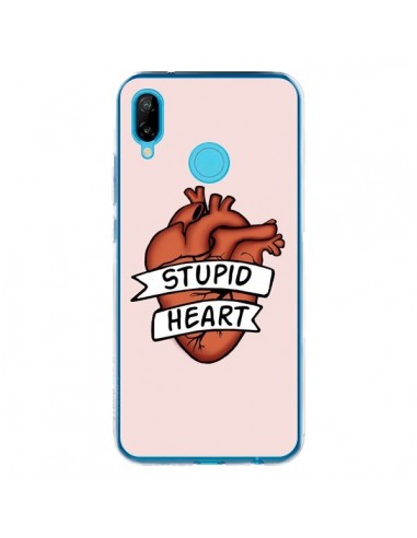 Coque Huawei P20 Lite Stupid Heart Coeur - Maryline Cazenave