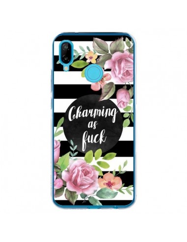 Coque Huawei P20 Lite Charming as Fuck Fleurs - Maryline Cazenave