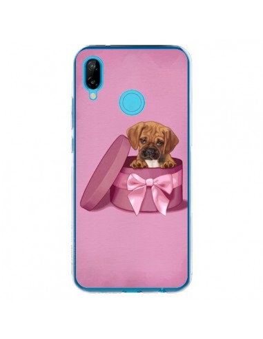 Coque Huawei P20 Lite Chien Dog Boite Noeud Triste - Maryline Cazenave