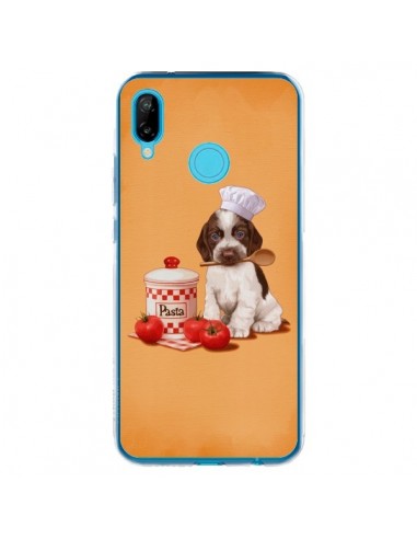 Coque Huawei P20 Lite Chien Dog Pates Pasta Cuisinier - Maryline Cazenave