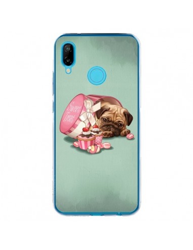 Coque Huawei P20 Lite Chien Dog Cupcakes Gateau Bonbon Boite - Maryline Cazenave