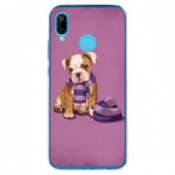 Coque Huawei P20 Lite Chien Dog Echarpe Bonnet Froid...