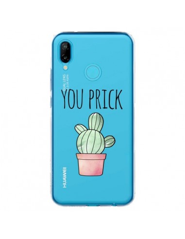 Coque Huawei P20 Lite You Prick Cactus Transparente - Maryline Cazenave