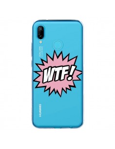 Coque Huawei P20 Lite WTF What The Fuck Transparente -...